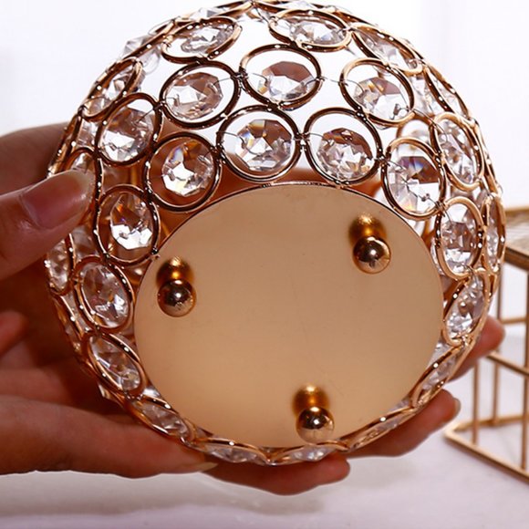 Romantic crystal candle holder, candlesticks - Picture 2 of 7